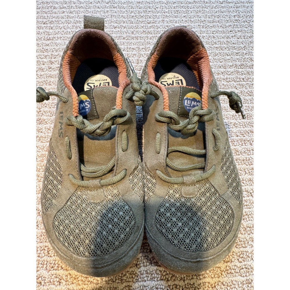 Lems Primal 2 Olive‎ Green Minimalist Barefoot Shoes Mens 7 Womens 8.5 LM220415